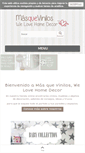 Mobile Screenshot of masquevinilos.com